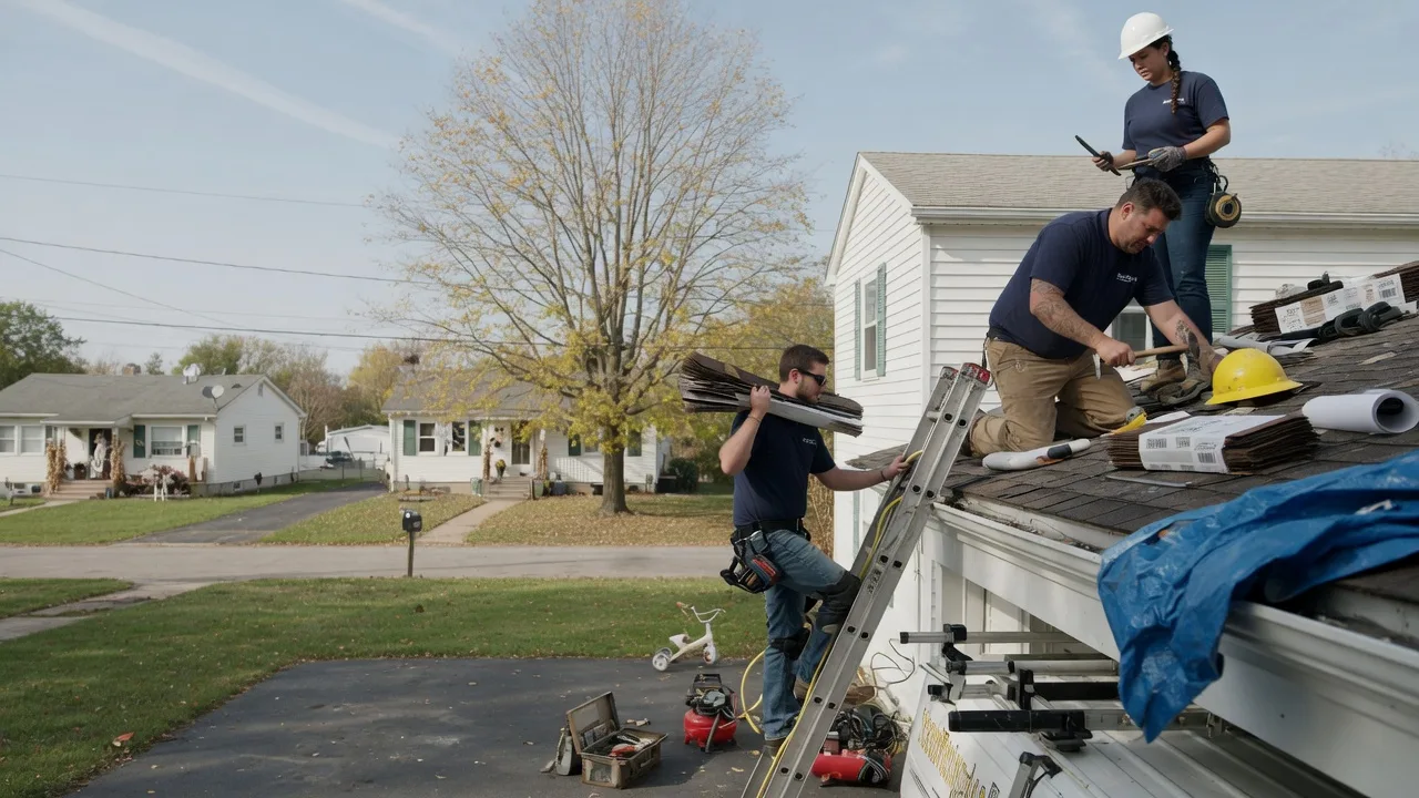 Local Roofing Contractors in Palos Heights, IL near me